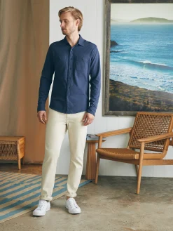 Faherty Brand Sunwashed Knit Shirt -^ Shirts