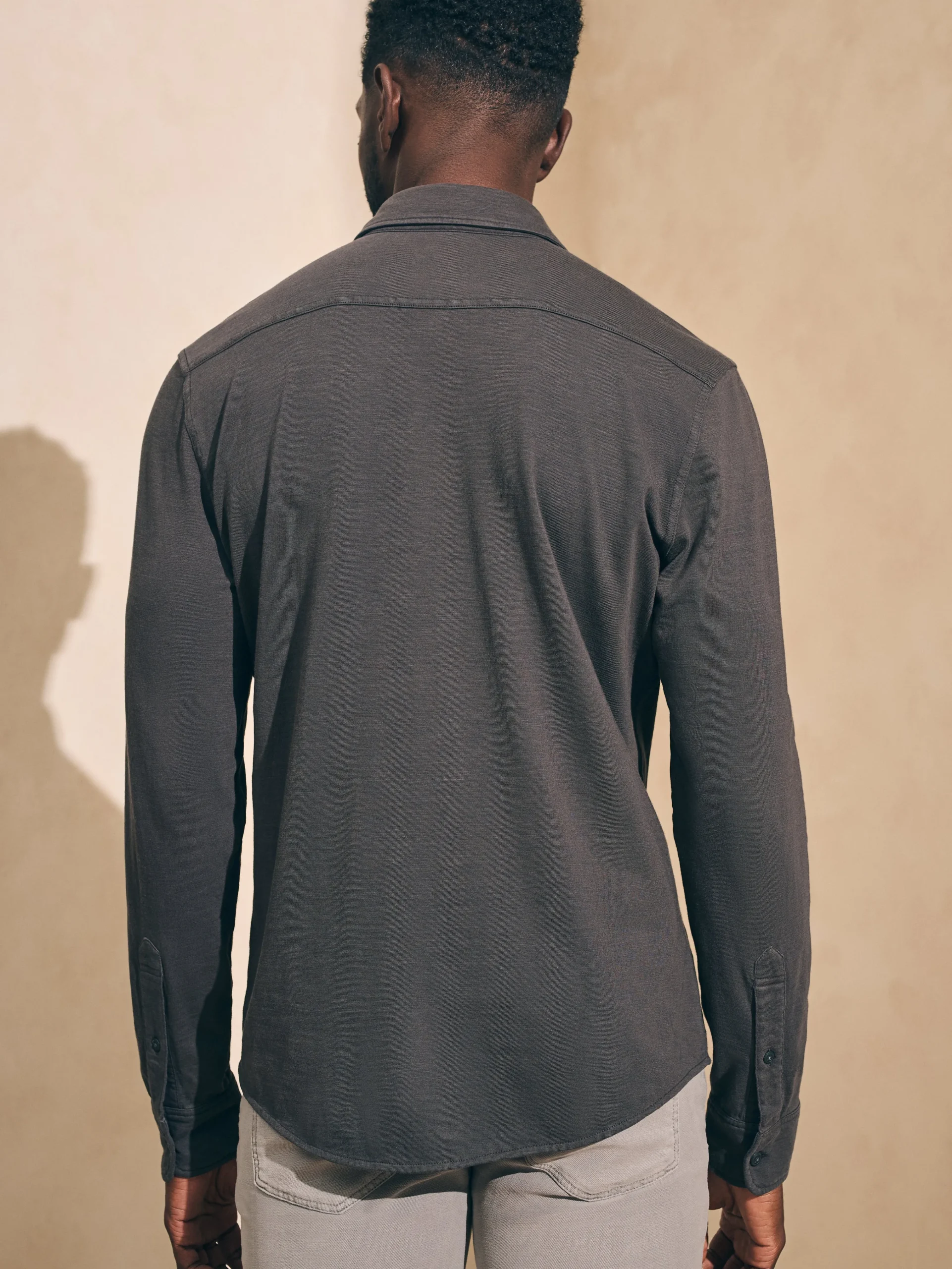 Faherty Brand Sunwashed Knit Shirt -^ Shirts