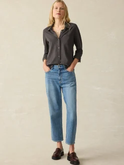 Faherty Brand Sunwashed Knit Shirt -^Women Shirts & Tops