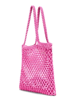 Faherty Brand Sunwashed Macrame Tote -^Women Bags