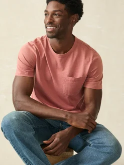 Faherty Brand Sunwashed Pocket Tee -^ T-Shirts & Henleys