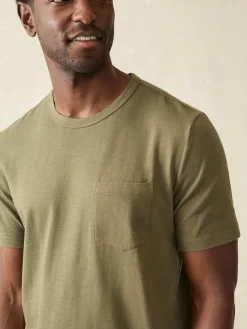 Faherty Brand Sunwashed Pocket Tee -^ T-Shirts & Henleys