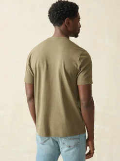 Faherty Brand Sunwashed Pocket Tee -^ T-Shirts & Henleys