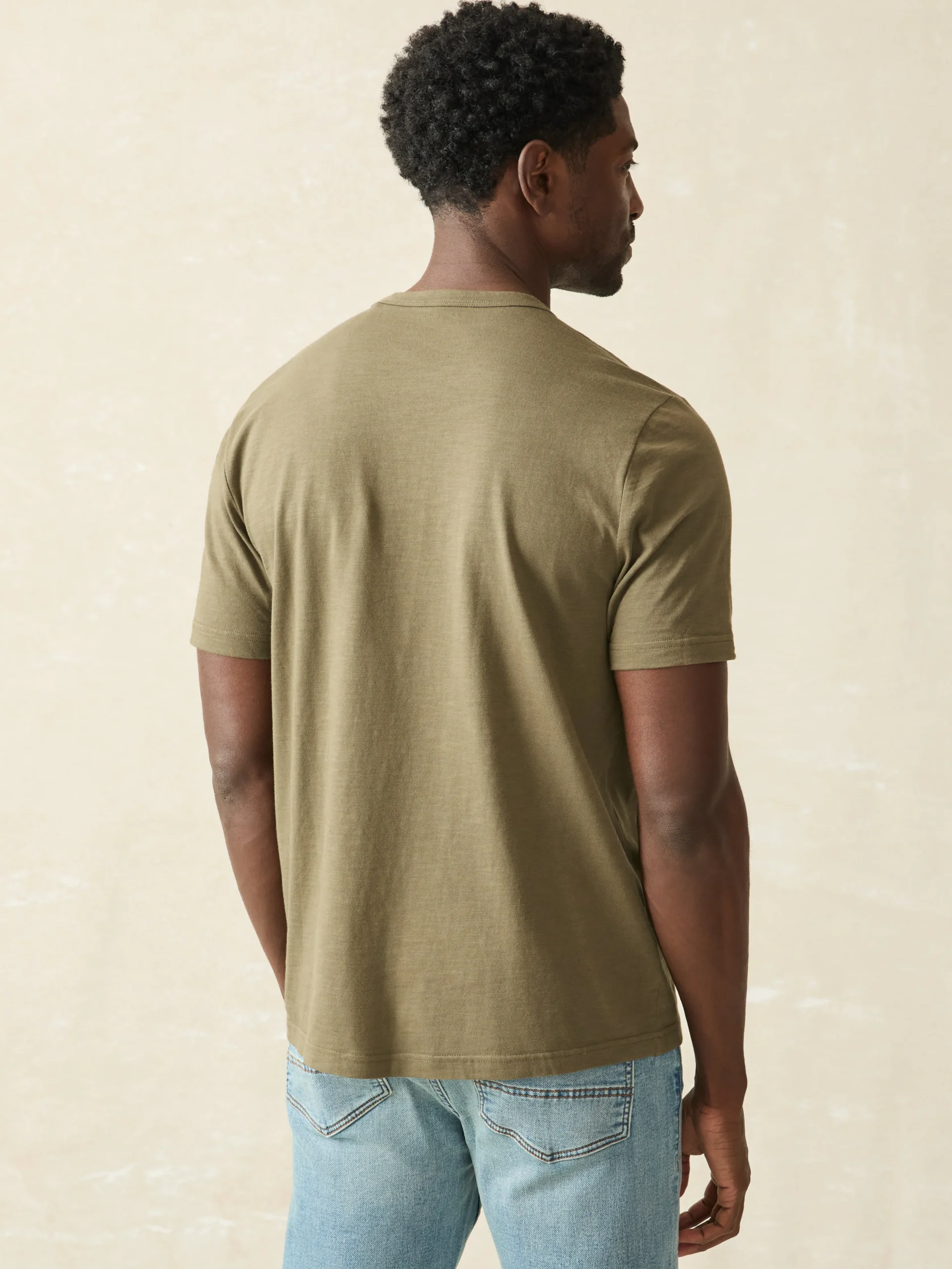 Faherty Brand Sunwashed Pocket Tee -^ T-Shirts & Henleys