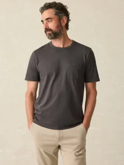Faherty Brand Sunwashed Pocket Tee -^ T-Shirts & Henleys