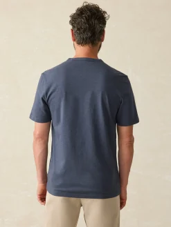 Faherty Brand Sunwashed Pocket Tee (Tall) -^ T-Shirts & Henleys