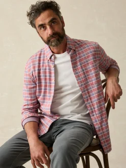 Faherty Brand Sunwashed Pocket Tee (Tall) -^ T-Shirts & Henleys