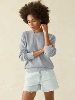 Faherty Brand Sunwashed Relaxed Sweater -^Women Sweaters|Hoodies & Sweatshirts