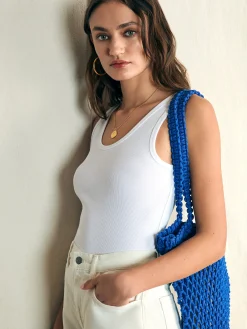 Faherty Brand Sunwashed Rib Tank -^Women T-Shirts