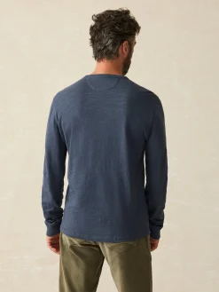 Faherty Brand Sunwashed Slub Crew -^ Hoodies & Sweatshirts|Lounge