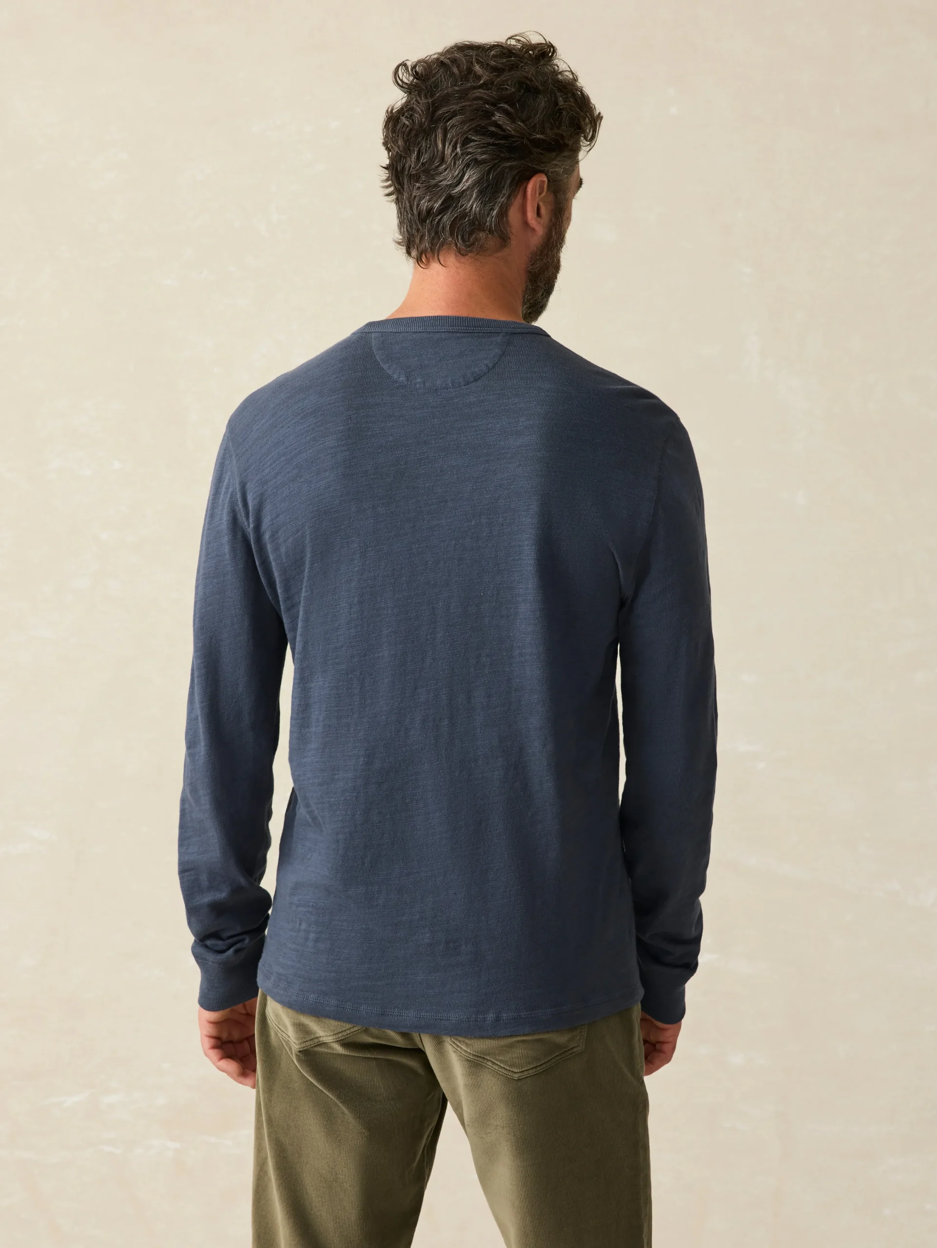 Faherty Brand Sunwashed Slub Crew -^ Hoodies & Sweatshirts|Lounge