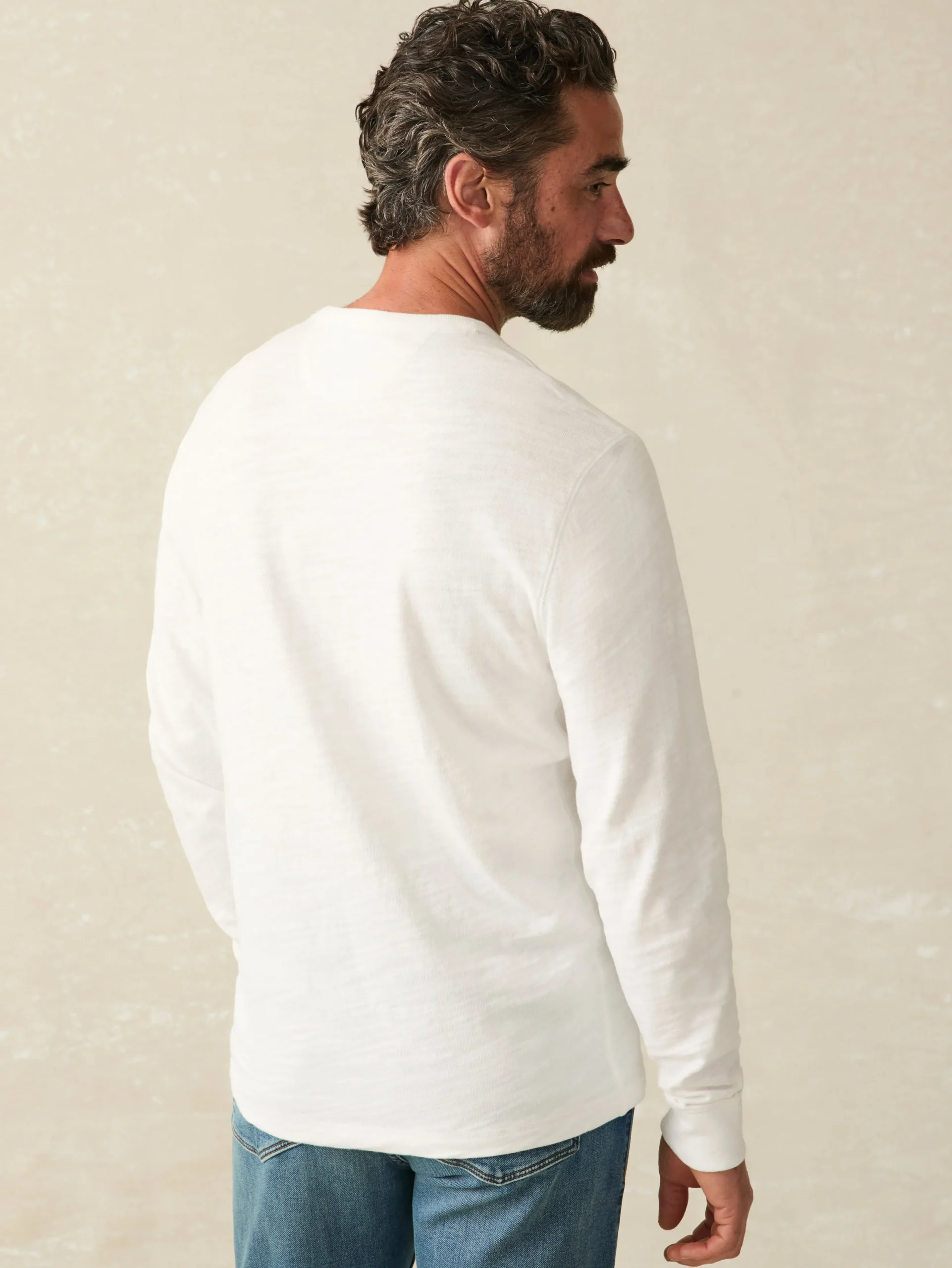 Faherty Brand Sunwashed Slub Crew -^ Hoodies & Sweatshirts|Lounge