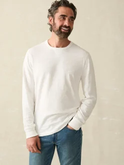 Faherty Brand Sunwashed Slub Crew (Tall) -^ Hoodies & Sweatshirts|Lounge