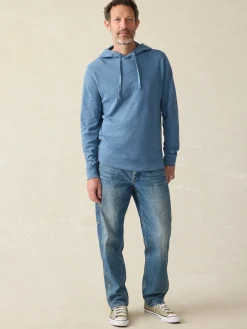 Faherty Brand Sunwashed Slub Hoodie -^ Hoodies & Sweatshirts