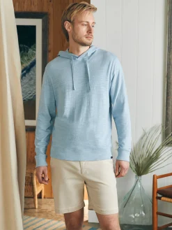 Faherty Brand Sunwashed Slub Hoodie -^ Hoodies & Sweatshirts|Lounge