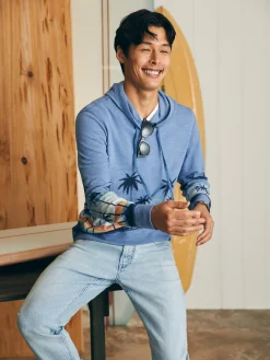 Faherty Brand Sunwashed Slub Hoodie -^ Hoodies & Sweatshirts