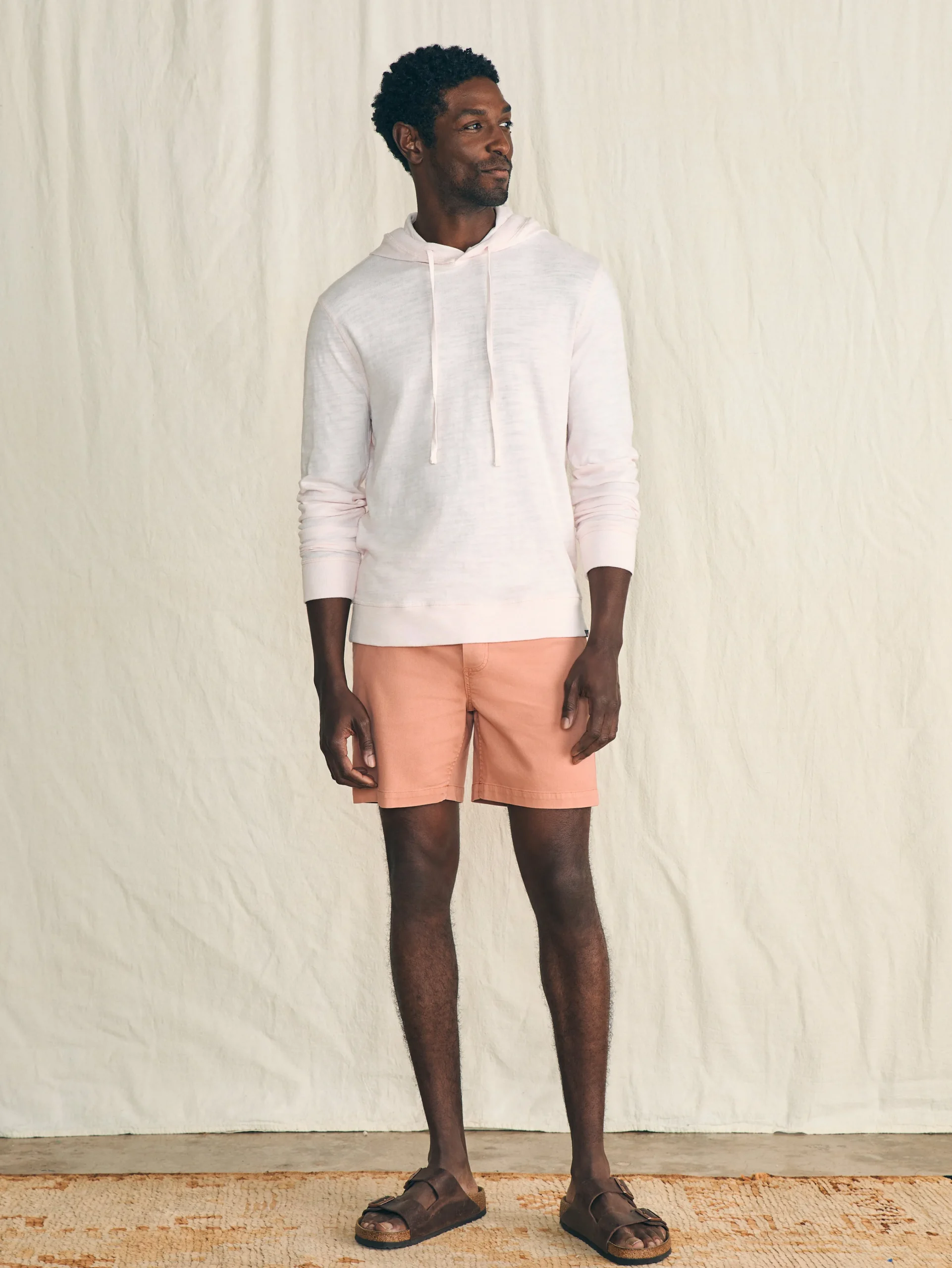 Faherty Brand Sunwashed Slub Hoodie -^ Hoodies & Sweatshirts|Lounge