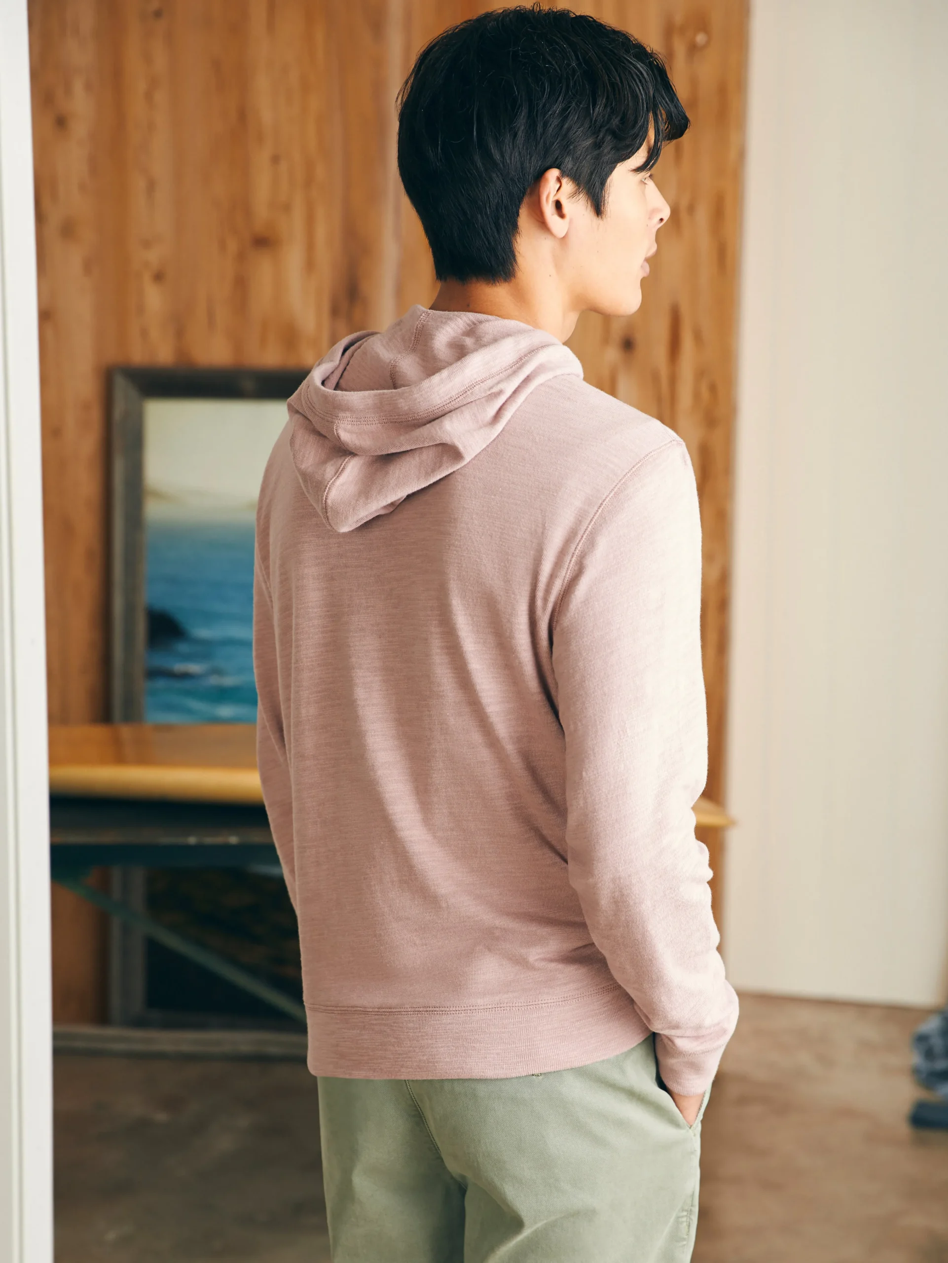 Faherty Brand Sunwashed Slub Hoodie -^ Hoodies & Sweatshirts|Lounge