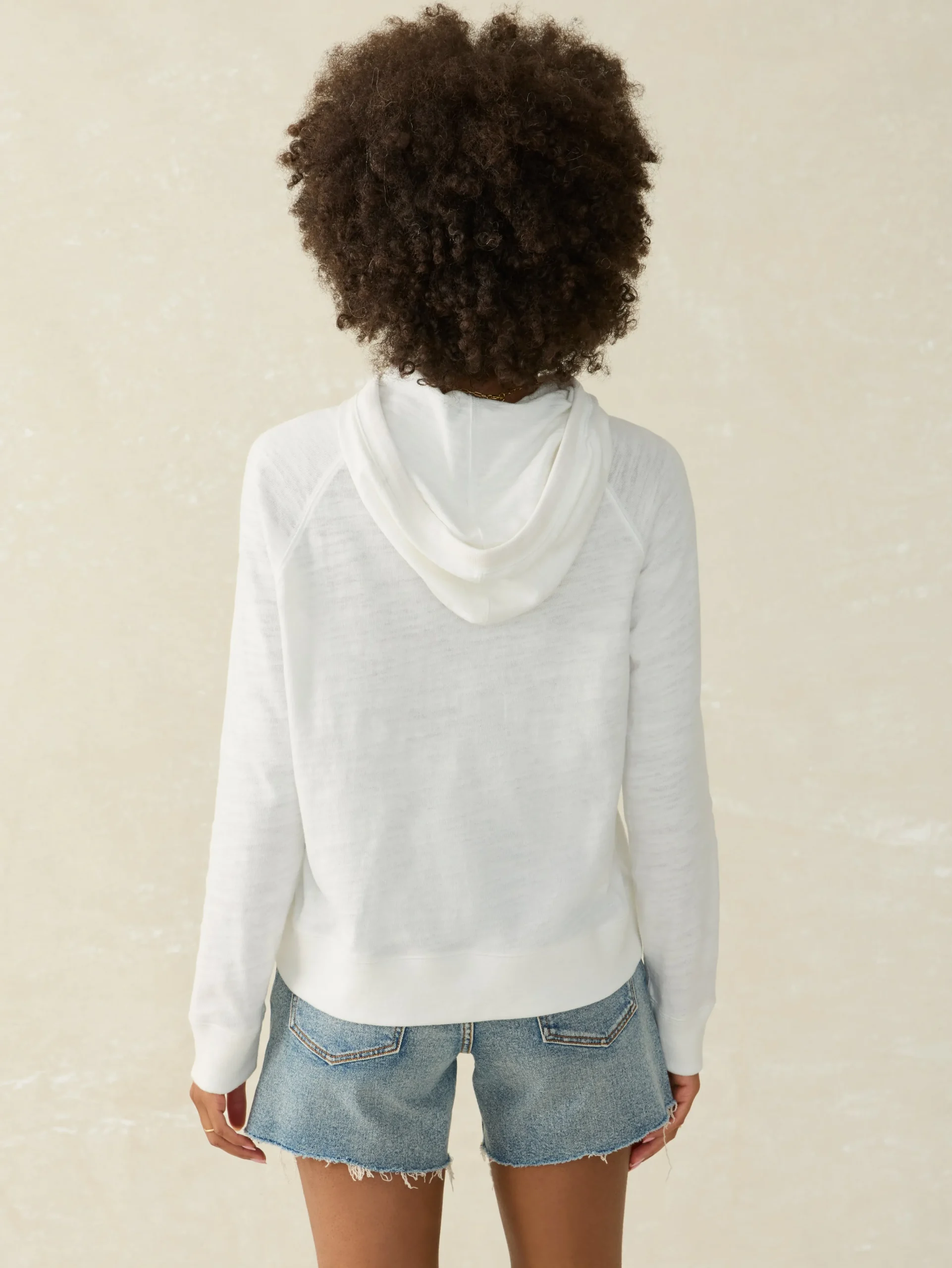 Faherty Brand Sunwashed Slub Hoodie -^Women Hoodies & Sweatshirts