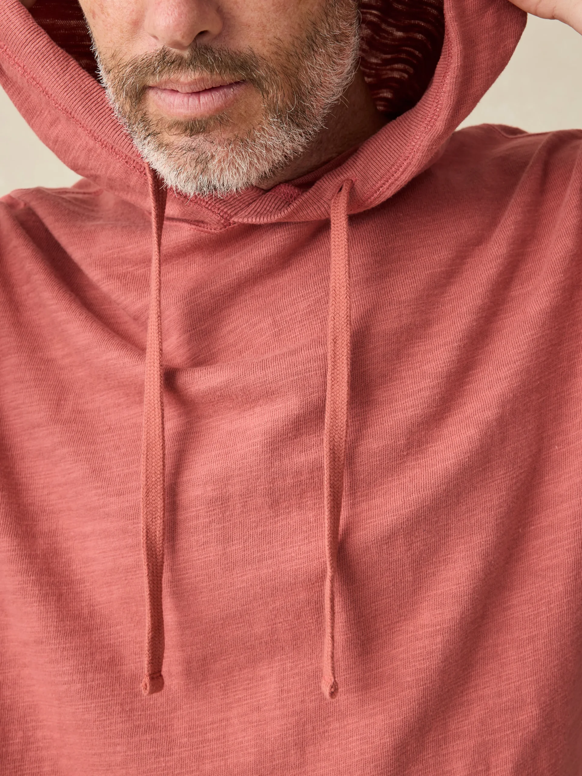 Faherty Brand Sunwashed Slub Hoodie (Tall) -^ Hoodies & Sweatshirts