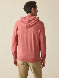 Faherty Brand Sunwashed Slub Hoodie (Tall) -^ Hoodies & Sweatshirts