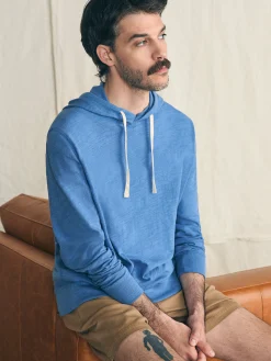 Faherty Brand Sunwashed Slub Hoodie (Tall) -^ Hoodies & Sweatshirts