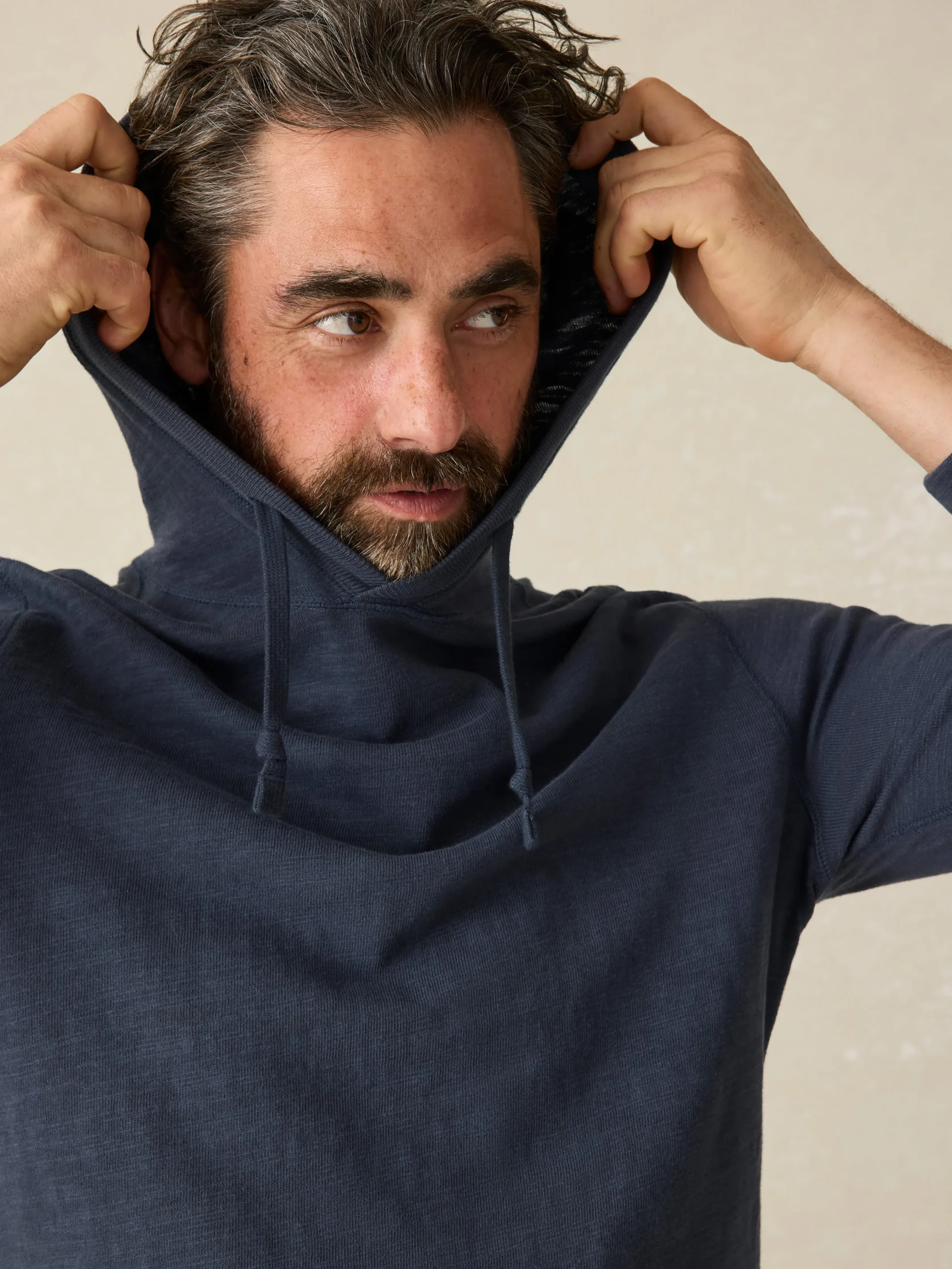 Faherty Brand Sunwashed Slub Hoodie (Tall) -^ Hoodies & Sweatshirts|Lounge