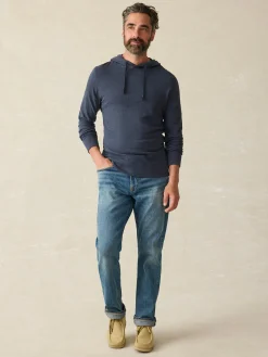 Faherty Brand Sunwashed Slub Hoodie (Tall) -^ Hoodies & Sweatshirts|Lounge