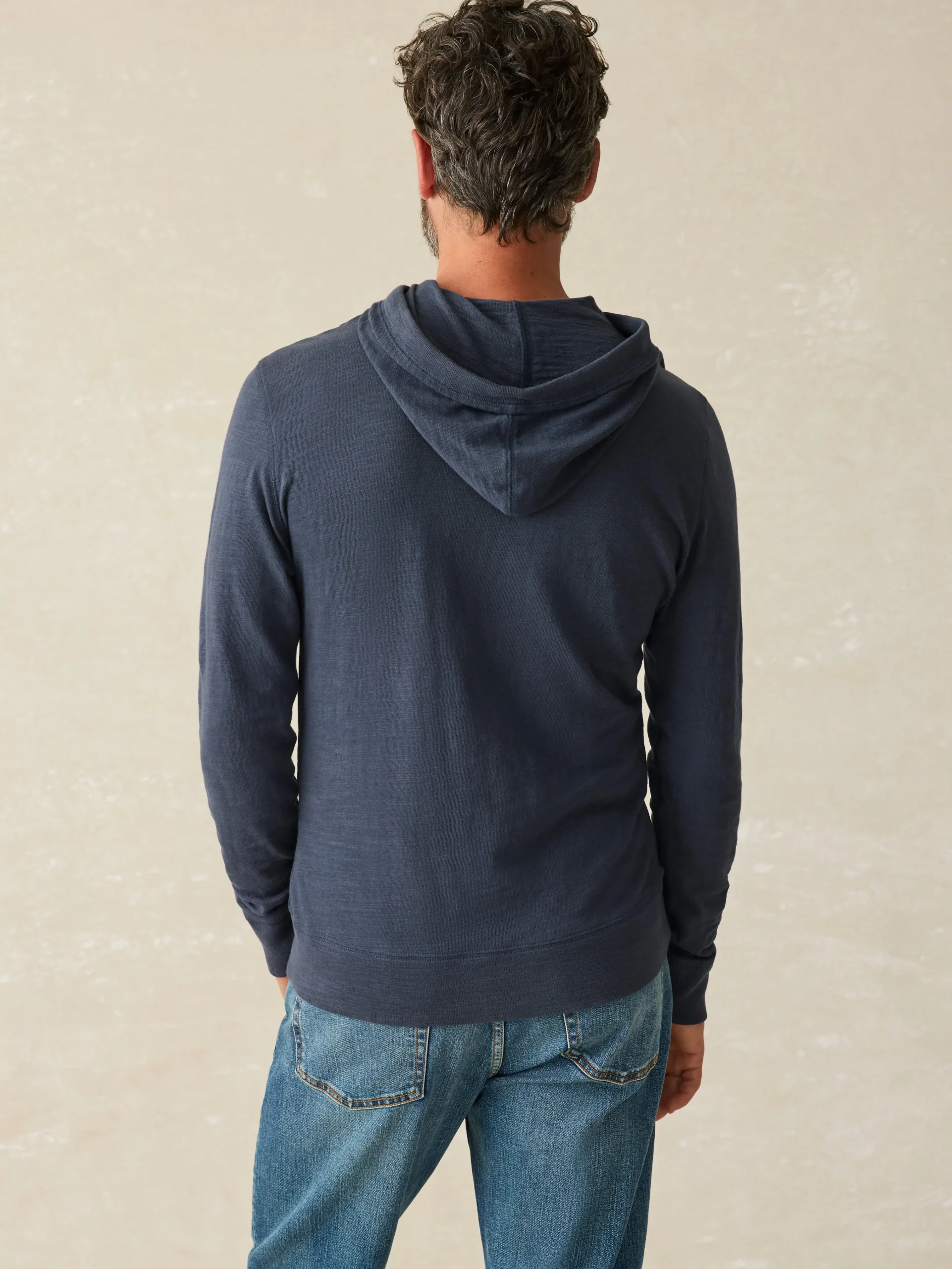 Faherty Brand Sunwashed Slub Hoodie (Tall) -^ Hoodies & Sweatshirts|Lounge