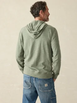 Faherty Brand Sunwashed Slub Hoodie (Tall) -^ Hoodies & Sweatshirts