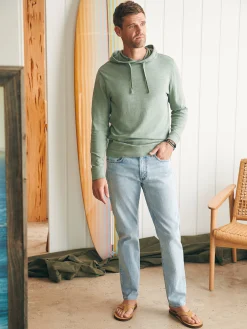 Faherty Brand Sunwashed Slub Hoodie (Tall) -^ Hoodies & Sweatshirts