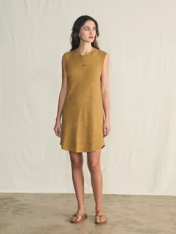 Faherty Brand Sunwashed Slub Muscle Dress -^Women Dresses