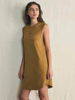 Faherty Brand Sunwashed Slub Muscle Dress -^Women Dresses