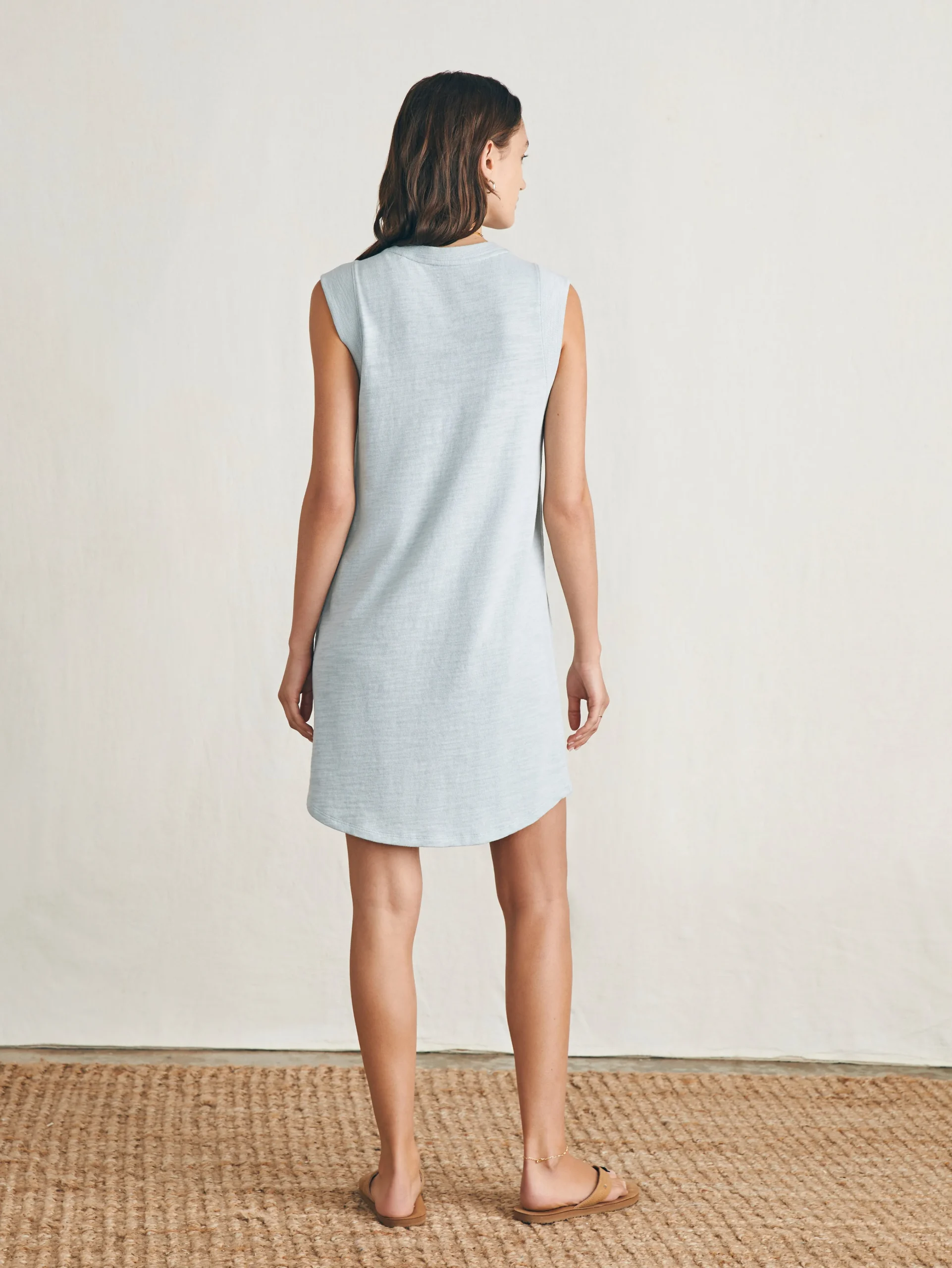Faherty Brand Sunwashed Slub Muscle Dress -^Women Dresses