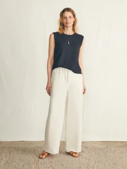Faherty Brand Sunwashed Slub Muscle Tank -^Women T-Shirts