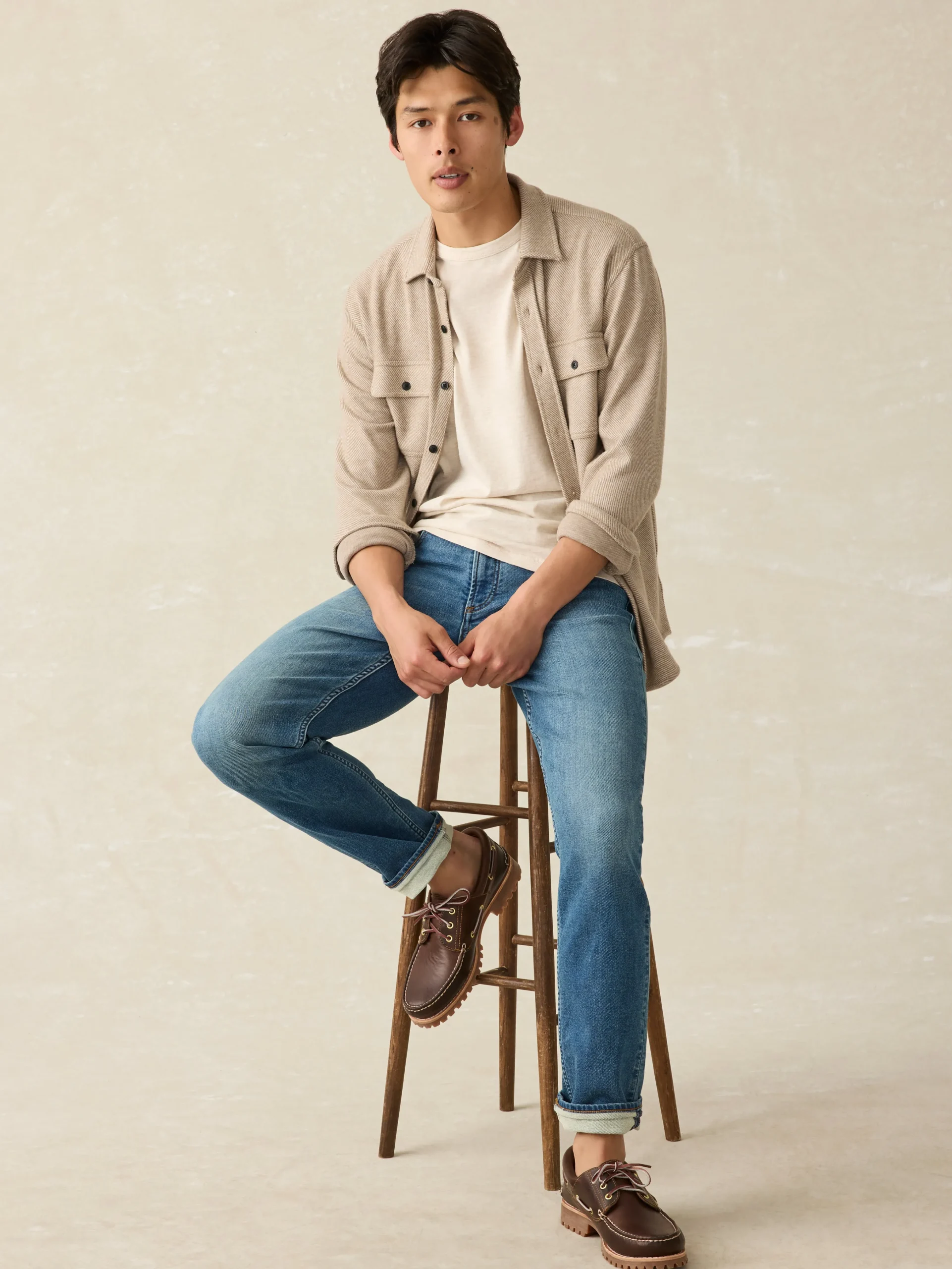 Faherty Brand Sunwashed Tee -^ T-Shirts & Henleys