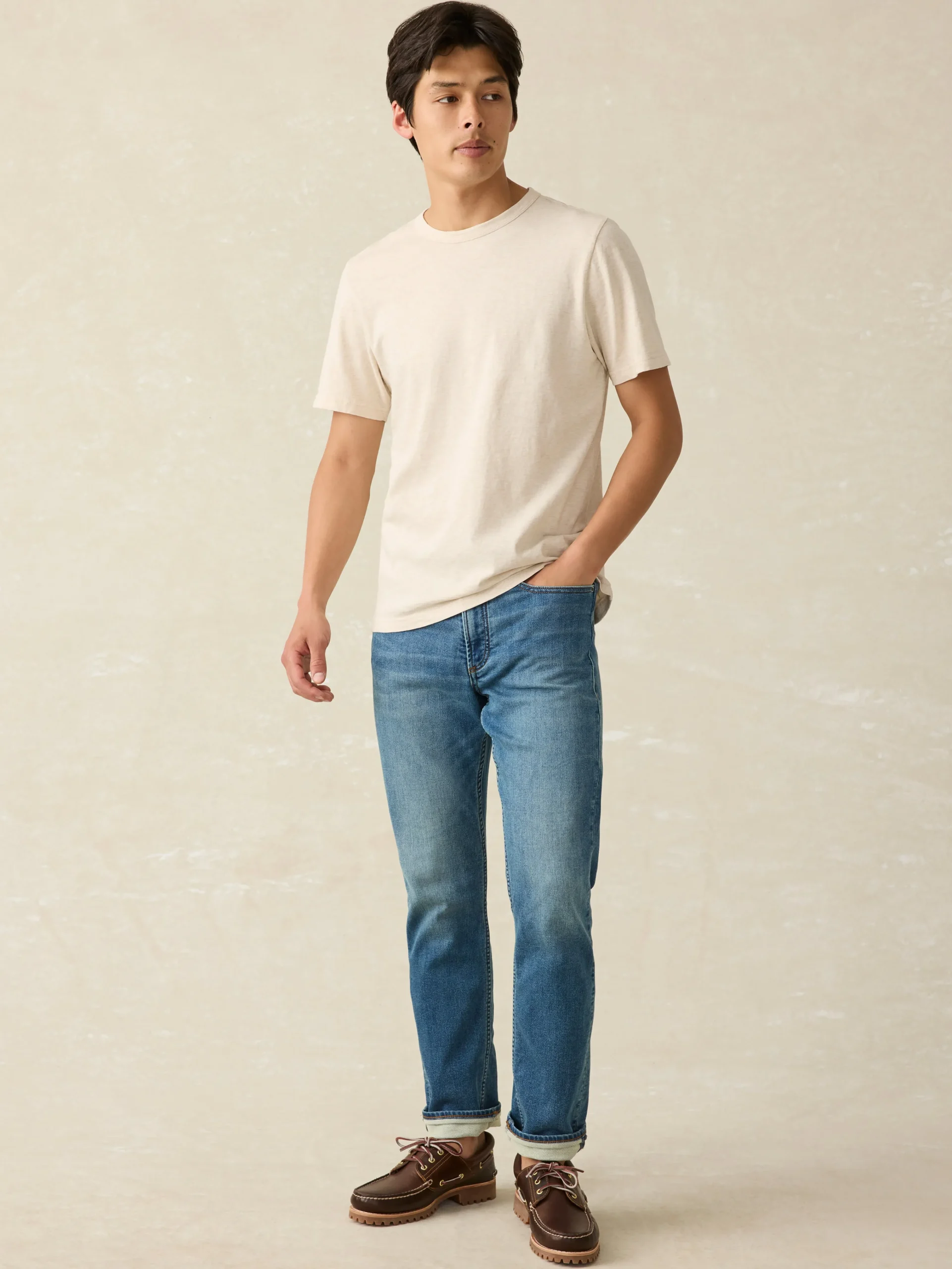 Faherty Brand Sunwashed Tee -^ T-Shirts & Henleys