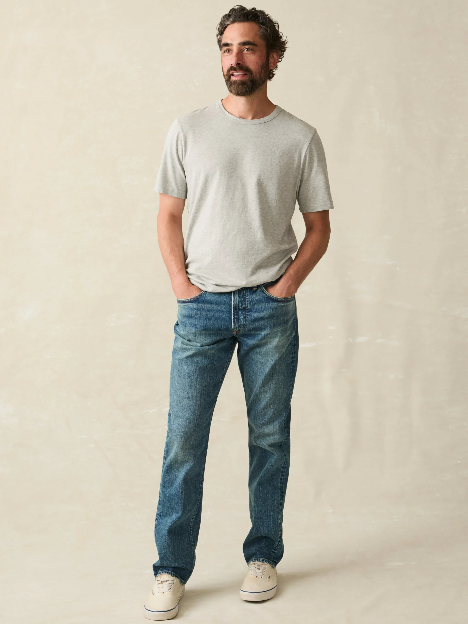 Faherty Brand Sunwashed Tee -^ T-Shirts & Henleys