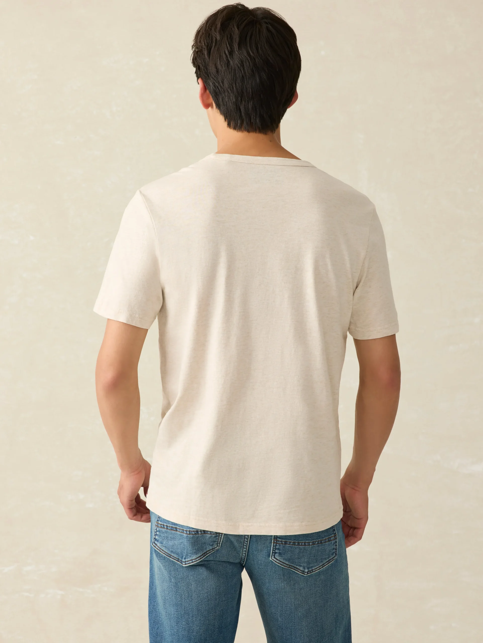 Faherty Brand Sunwashed Tee (Tall) -^ T-Shirts & Henleys