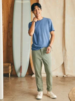 Faherty Brand Sunwashed Tee (Tall) -^ T-Shirts & Henleys
