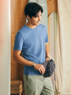Faherty Brand Sunwashed Tee (Tall) -^ T-Shirts & Henleys