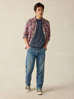 Faherty Brand Sunwashed Tee (Tall) -^ T-Shirts & Henleys