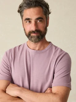 Faherty Brand Sunwashed Tee (Tall) -^ T-Shirts & Henleys