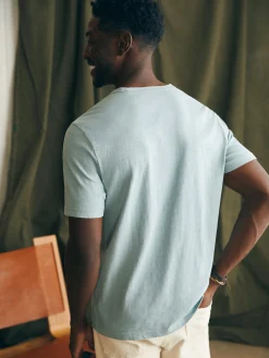 Faherty Brand Sunwashed Tee (Tall) -^ T-Shirts & Henleys