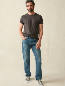 Faherty Brand Sunwashed Tee (Tall) -^ T-Shirts & Henleys