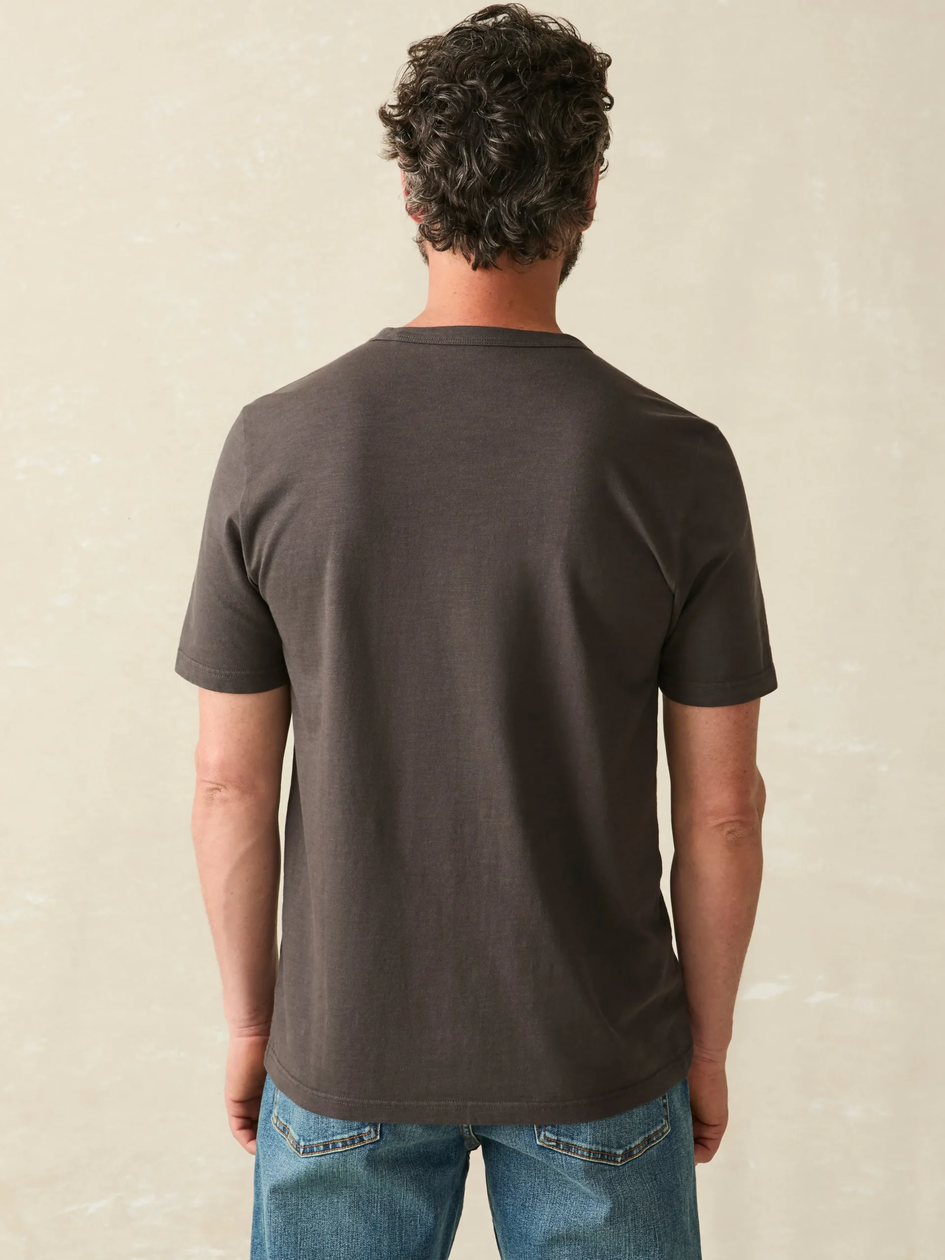 Faherty Brand Sunwashed Tee (Tall) -^ T-Shirts & Henleys