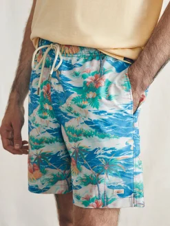 Faherty Brand Sunwashed Trunk -^ Swim