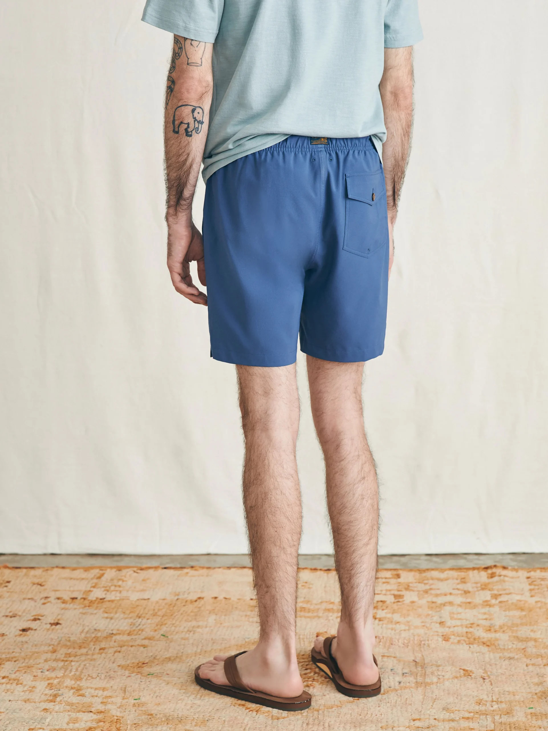 Faherty Brand Sunwashed Trunk -^ Swim