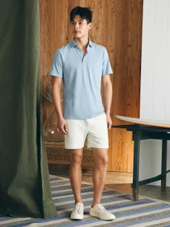 Faherty Brand Sunwashed T-Shirt Polo -^ Polo Shirts|T-Shirts & Henleys