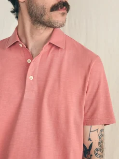 Faherty Brand Sunwashed T-Shirt Polo -^ Polo Shirts|T-Shirts & Henleys